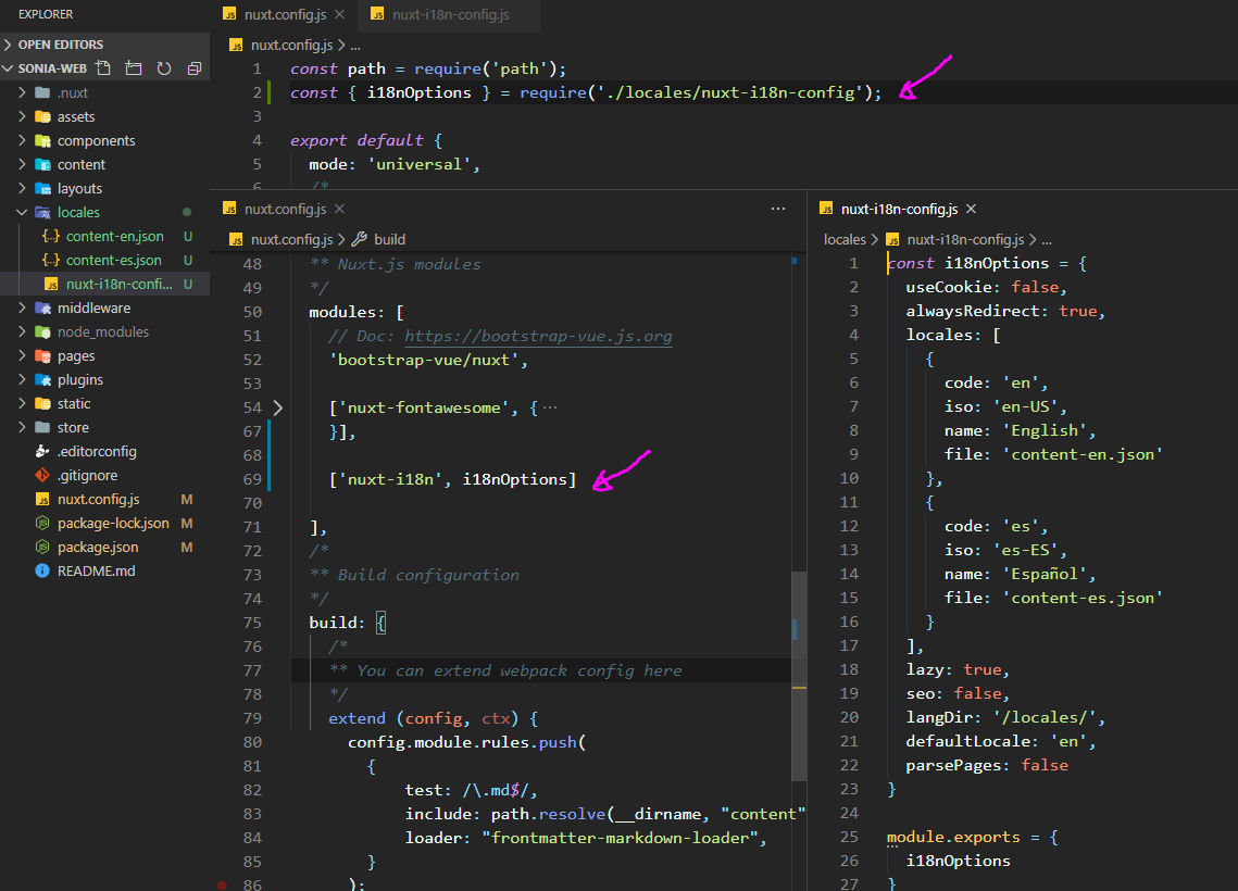 Nuxt Router Middleware Telegraph