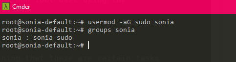 usermod command