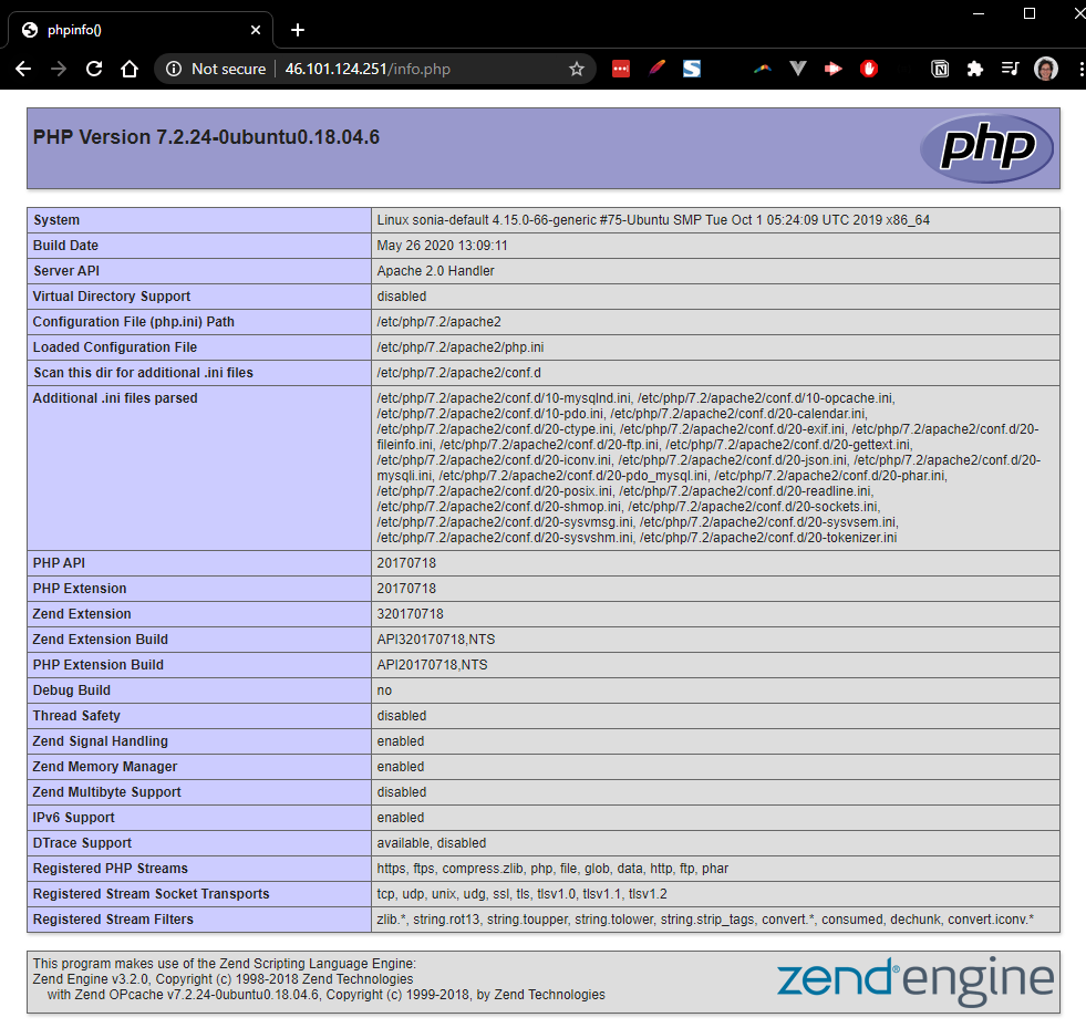 php on ubuntu vps