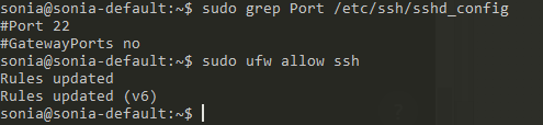 set a firewall on vps