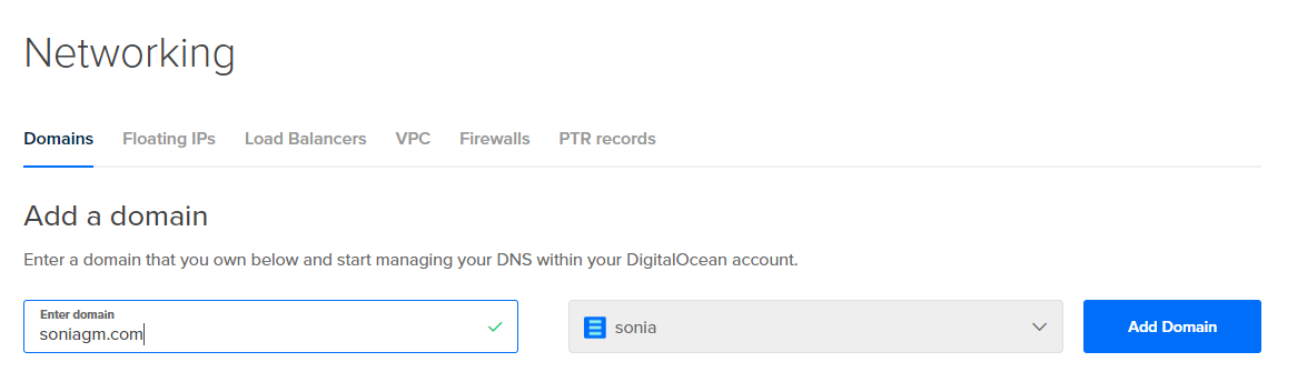digital ocean vps